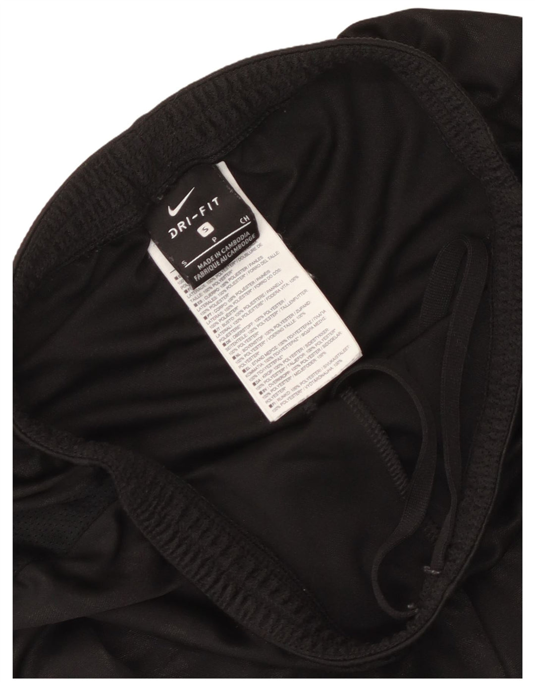 Nike Herre Dri Fit Sportshorts Små sorte polyester