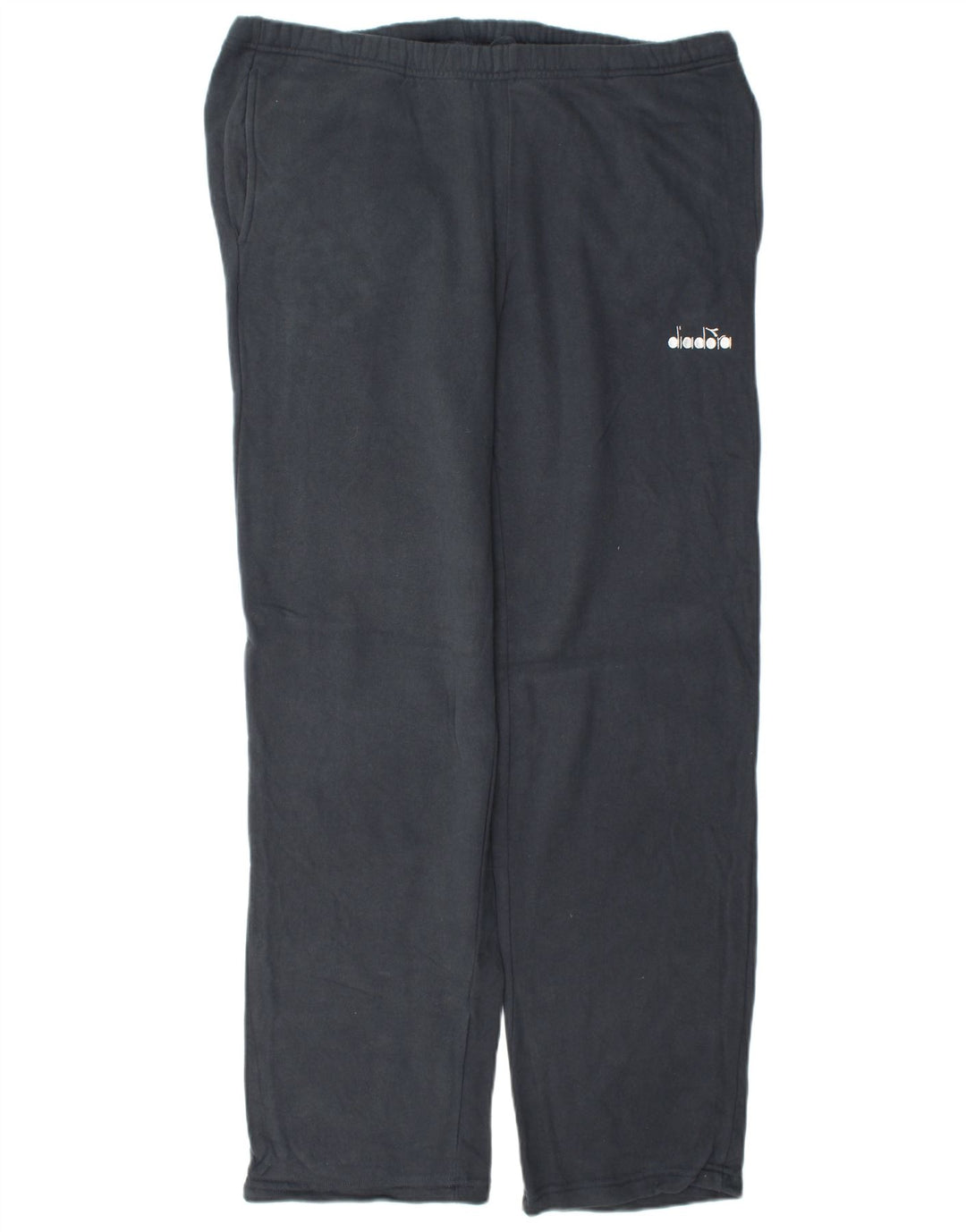 DIADORA Mens Tracksuit Trousers XL Navy Blue Cotton