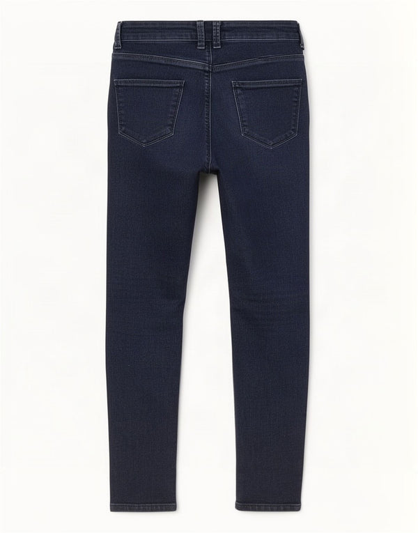 Marks & Spencer Dame Jegging Jeans UK 10 Small W30 L28 Marineblå Bomuld