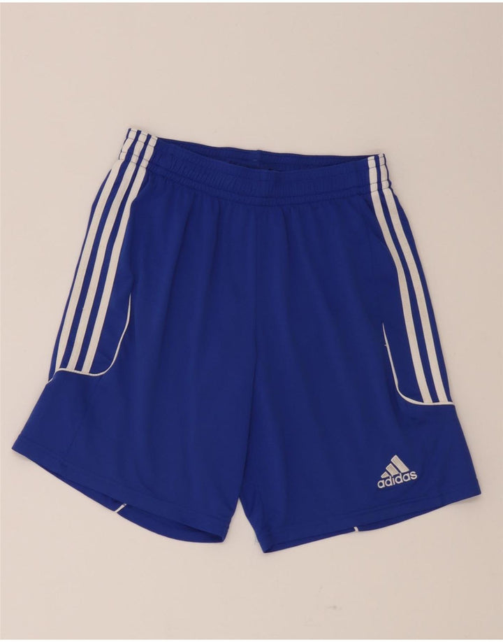 ADIDAS Mens Climalite Sport Shorts Medium  Blue Polyester Vintage Adidas and Second-Hand Adidas from Messina Hembry 