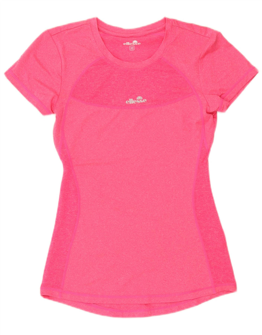 Ellesse Dame T-Shirt Top UK 10 Lille Pink Polyester