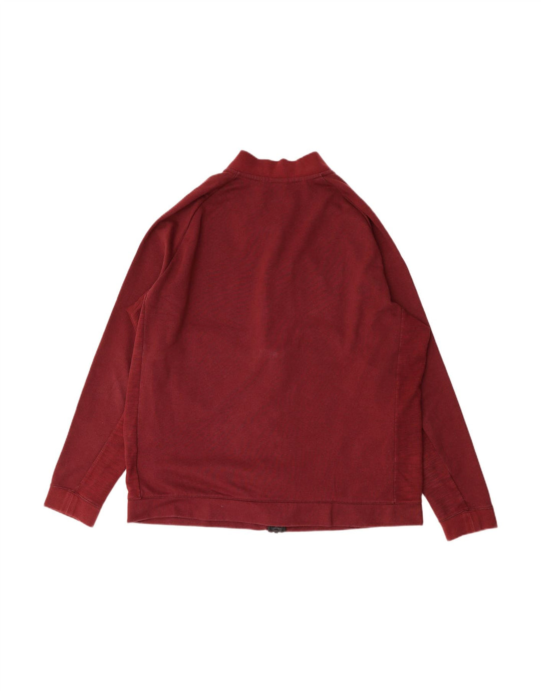 NIKE Mens Tracksuit Top Jacket XL Maroon Cotton