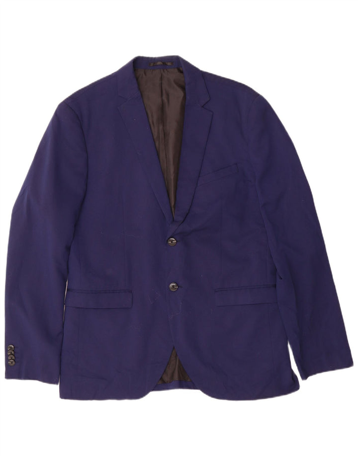 Jack & Jones Herre 2 Buttons Super Slim Blazer Jacket IT 52 XL Navy Blue