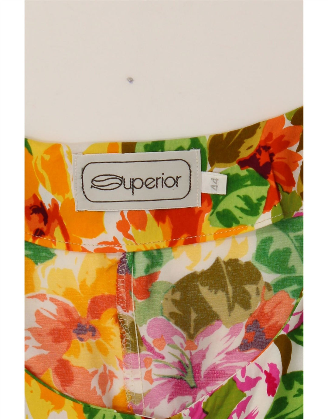SUPERIOR Womens Shirt Blouse IT 44 Medium Multicoloured Floral Vintage Superior and Second-Hand Superior from Messina Hembry 