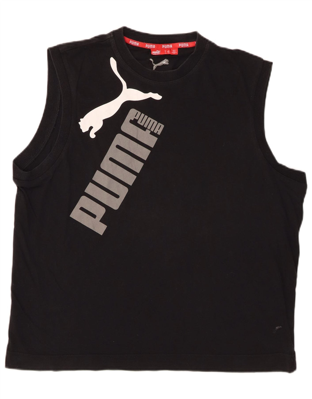 PUMA Herre grafisk vest Top XL Sort