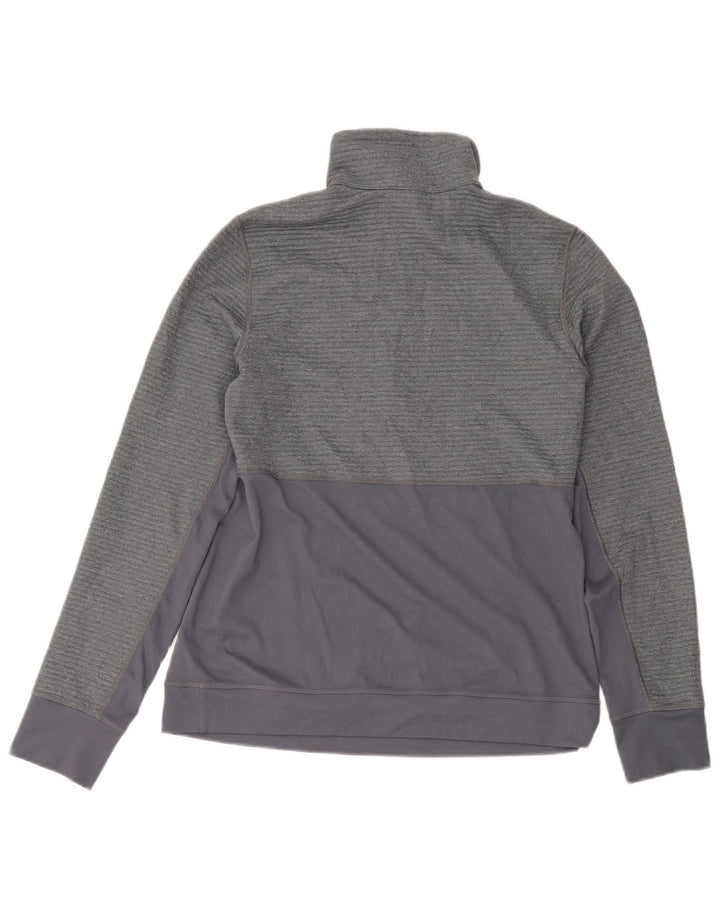 Adidas Dame Climalite Pullover Træningsdragt Top UK 12/14 Medium Grey