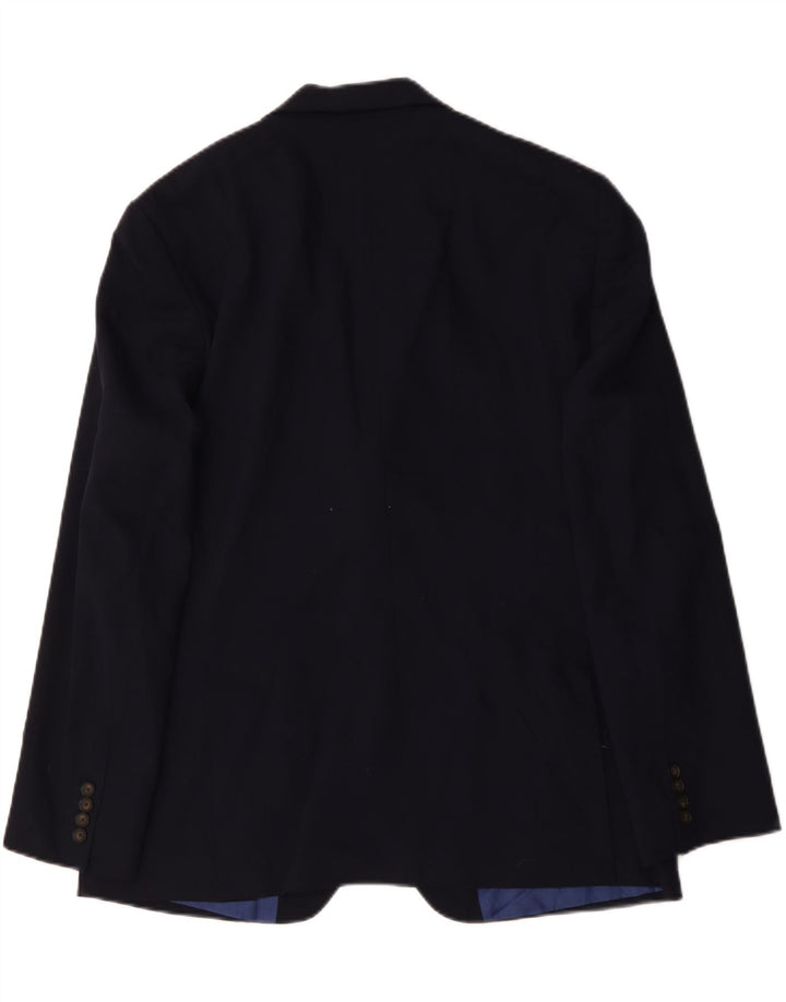 Marks & Spencer Herre 2-knaps blazerjakke UK 44 XL marineblå uld