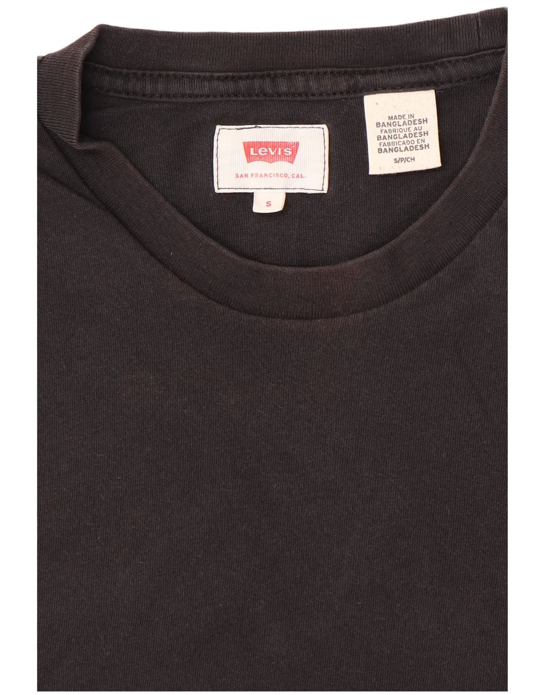 Levi's Herre T-Shirt Top Lille Sort