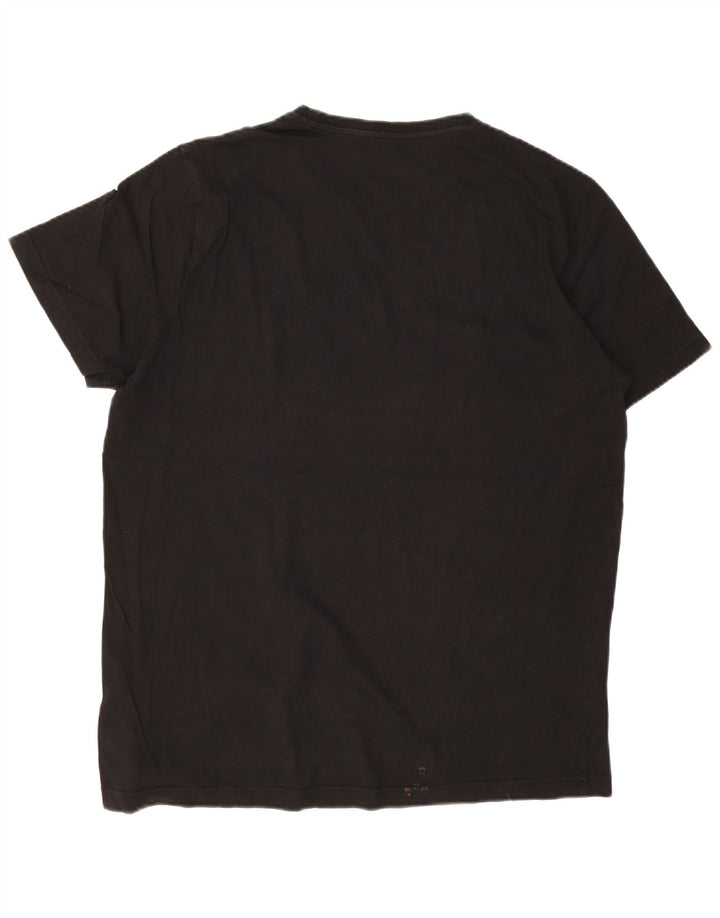 Puma Herre Grafisk T-Shirt Top XL Sort Bomuld