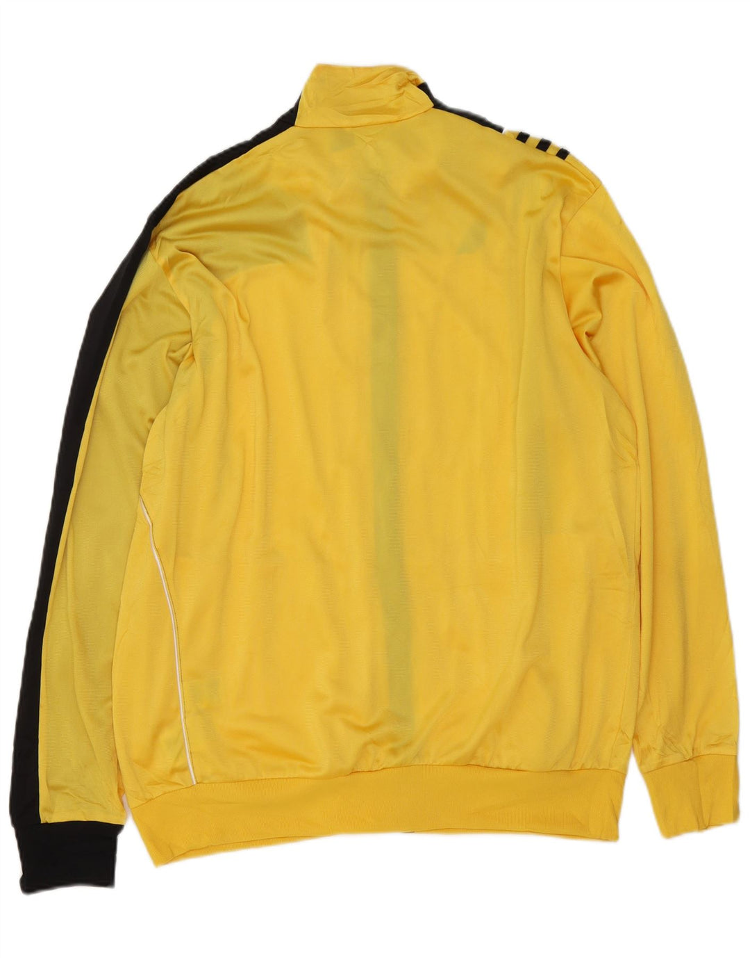 ADIDAS Herre Climalite Træningsdragt Topjakke UK 42/44 Stor Gul