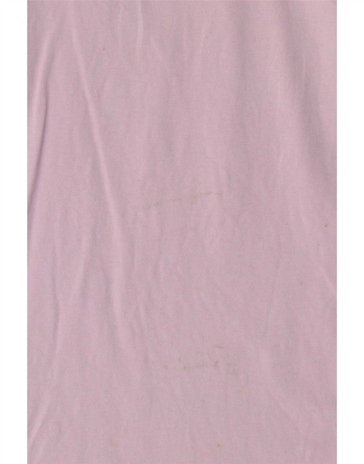Levi's Dame T-Shirt Top UK 10 Lille Lilla Bomuld