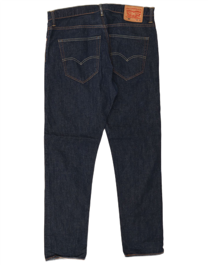 Levi's Herre 520 tilspidsede jeans W36 L32 blå bomuld