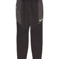 Nike Herre Dri Fit træningsdragt Bukser Small Black Colourblock Polyester