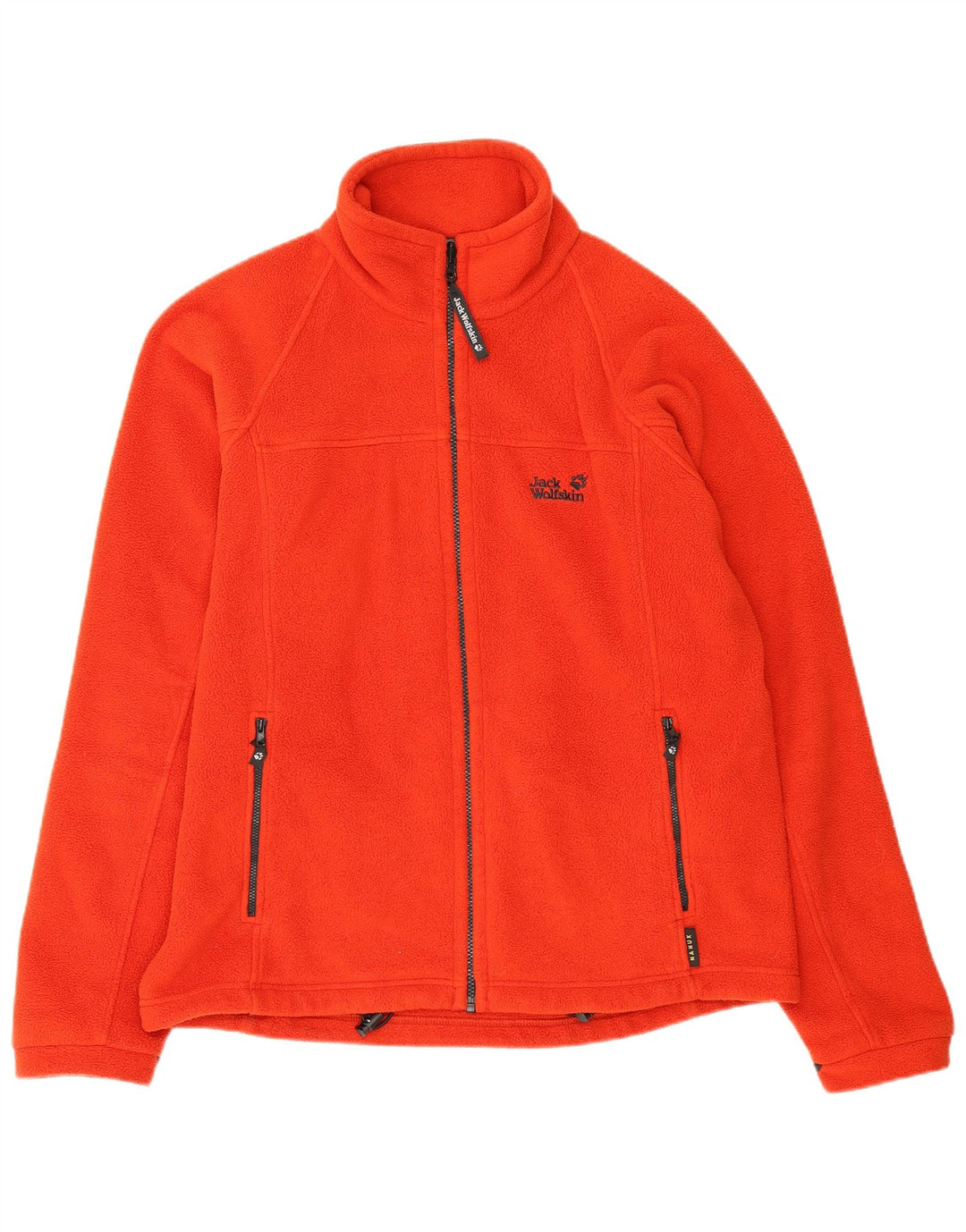 Jack Wolfskin Herre Grafisk Liner Fleecejakke UK 42 XL Rød Polyester