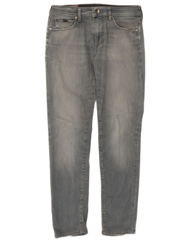 Gas Dame Slim Jeans W32 L29 Grå Bomuld