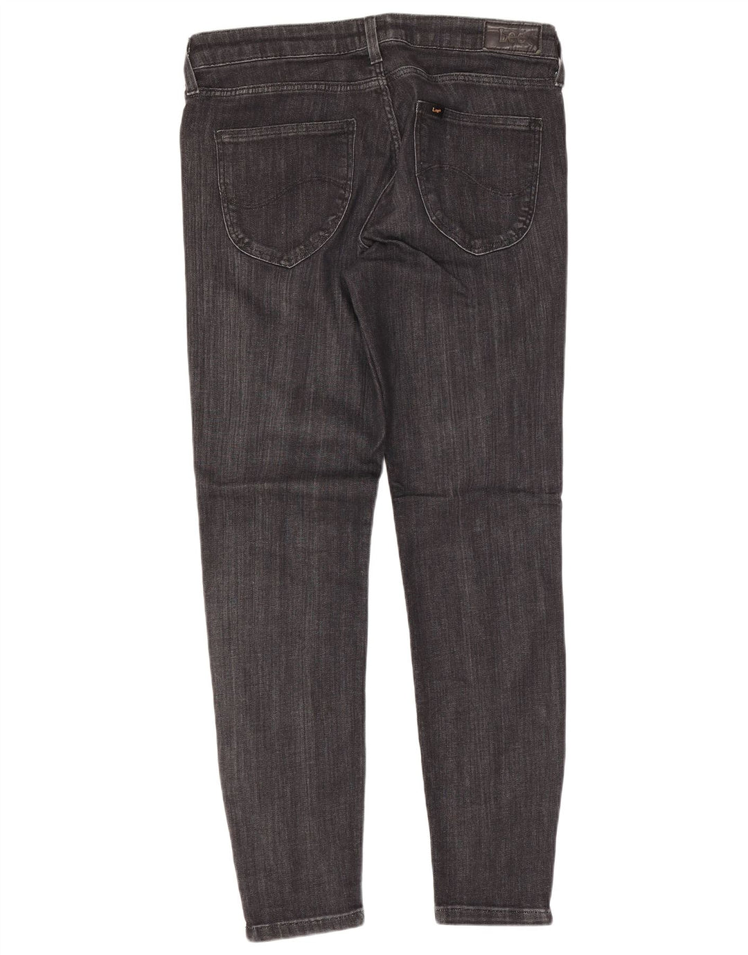 Lee Womens Scarlett Cropped Jeans W29 L26 Sort bomuld