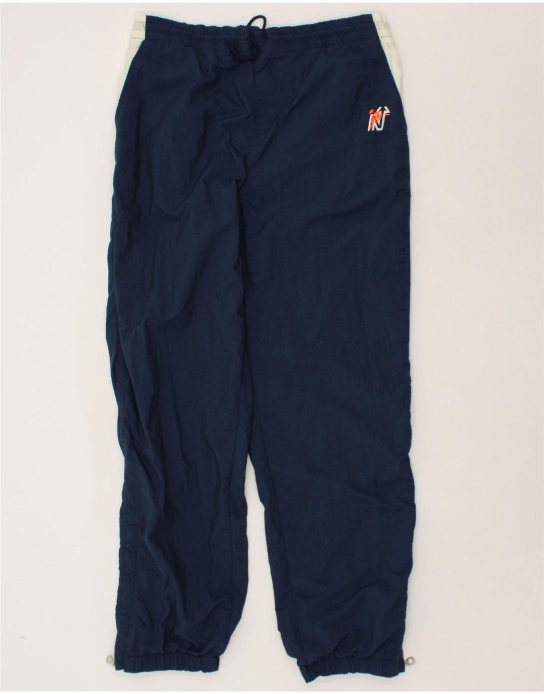 NORDICA Mens Tracksuit Trousers Joggers IT 50 Large Navy Blue Colourblock Vintage Nordica and Second-Hand Nordica from Messina Hembry 