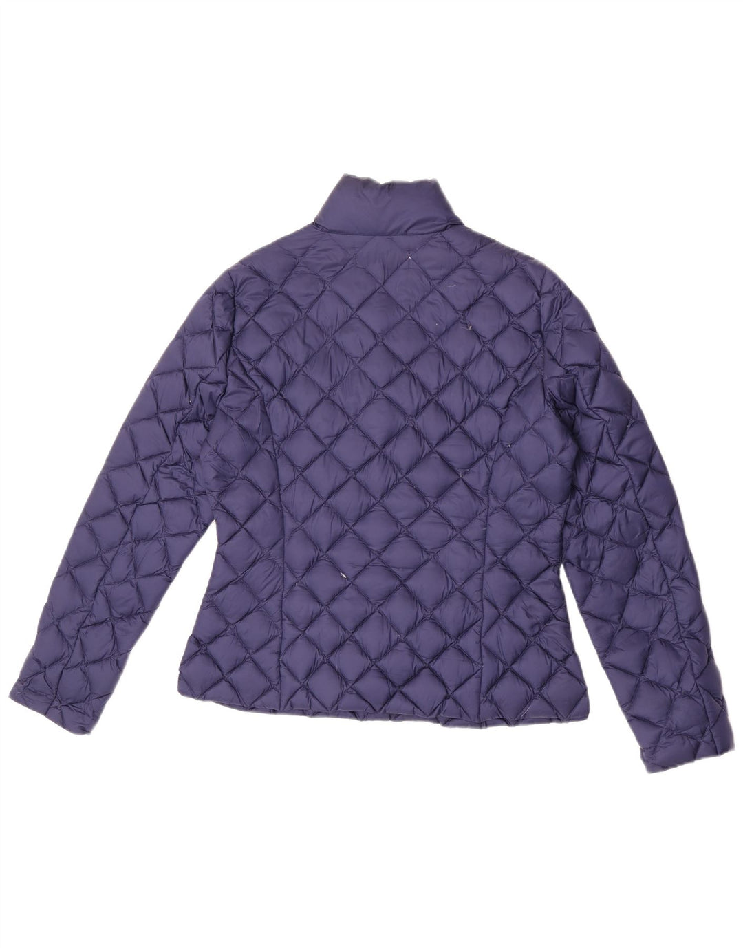 Trussardi Dame Polstret Jakke IT 44 Medium Navy Blue Polyamid