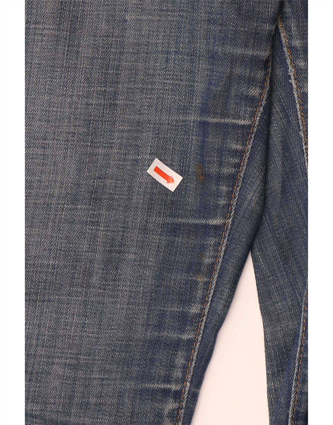 Levi's Dame 528 Straight Jeans W32 L34 Blå Bomuld