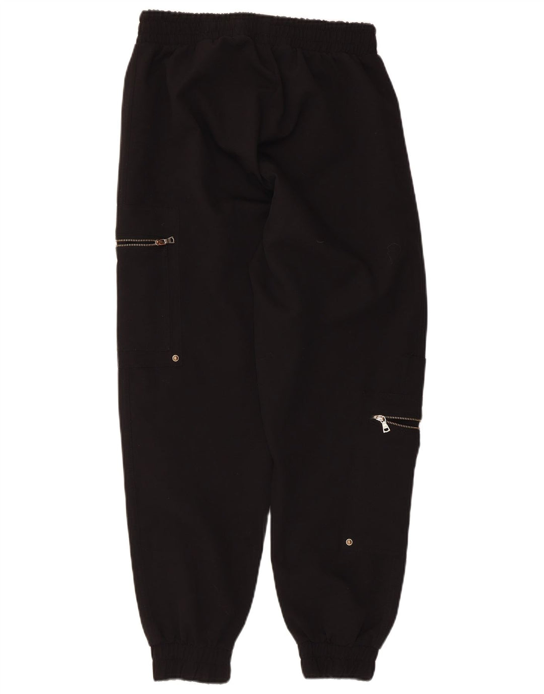 Zara Dame Cargo Træningsdragt Bukser Joggers UK 8 Small Black