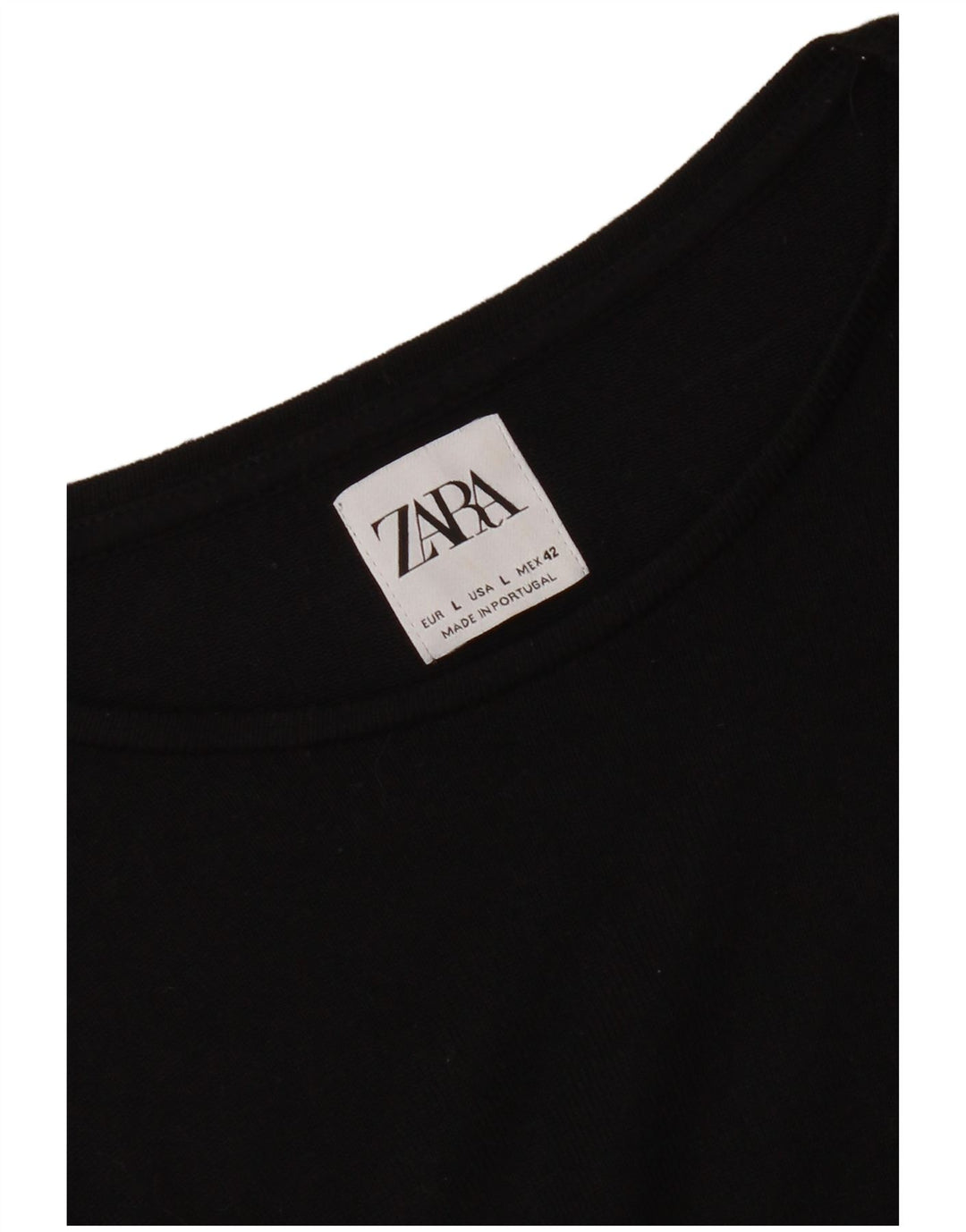 Zara Dame T-Shirt Top UK 16 Large Sort