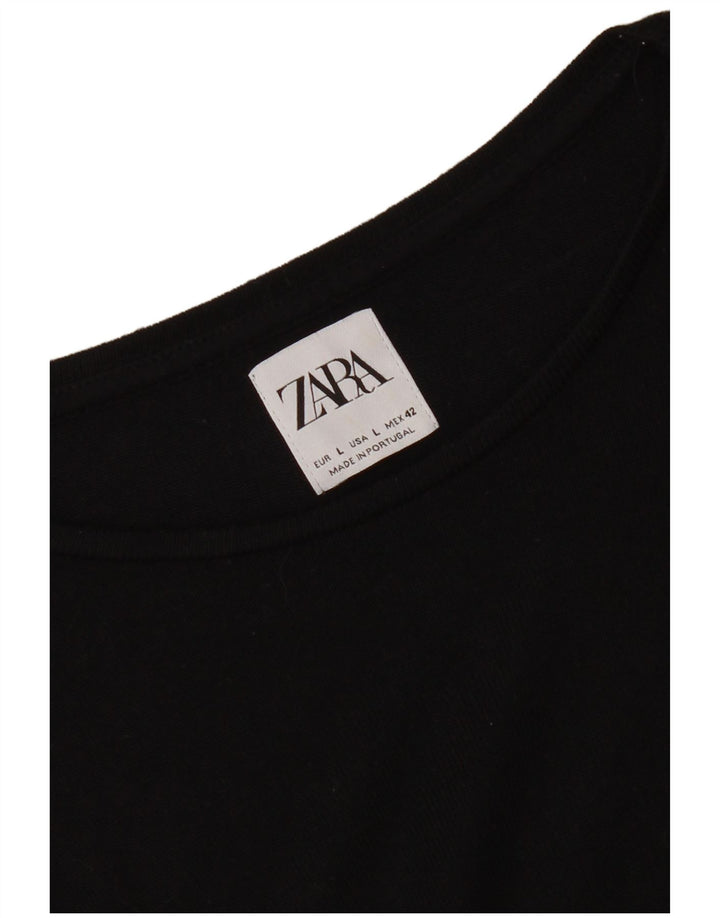 Zara Dame T-Shirt Top UK 16 Large Sort