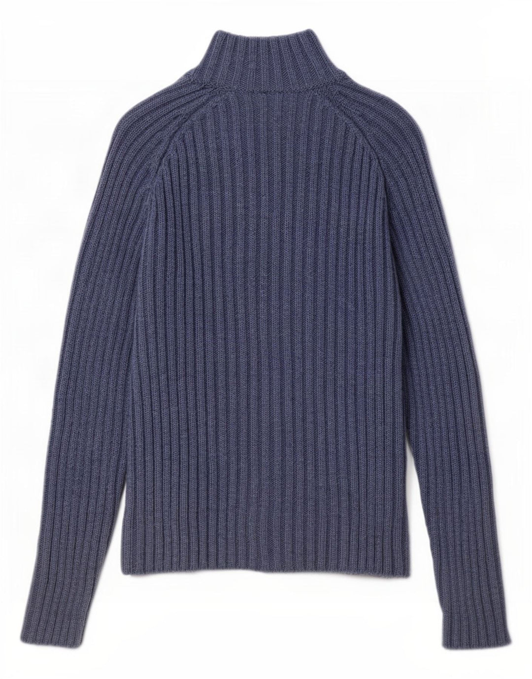 Lacoste Womens Regular Fit cardigantrøje str. 38 Medium Blue Wool