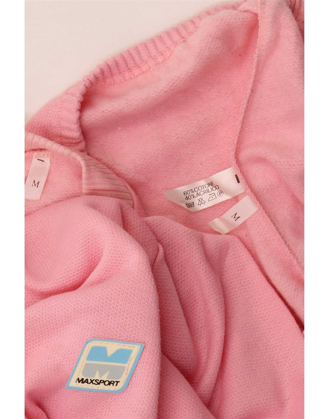Max Sport Dame fuld træningsdragt UK 14 Medium Pink Bomuld