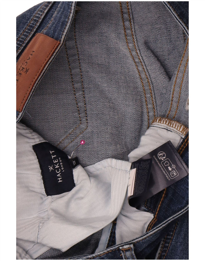 Hackett Dame Slim Jeans W32 L31 Blå Bomuld