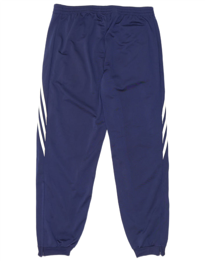 Adidas Herre træningsdragt Bukser Joggers Large Navy Blue Polyester