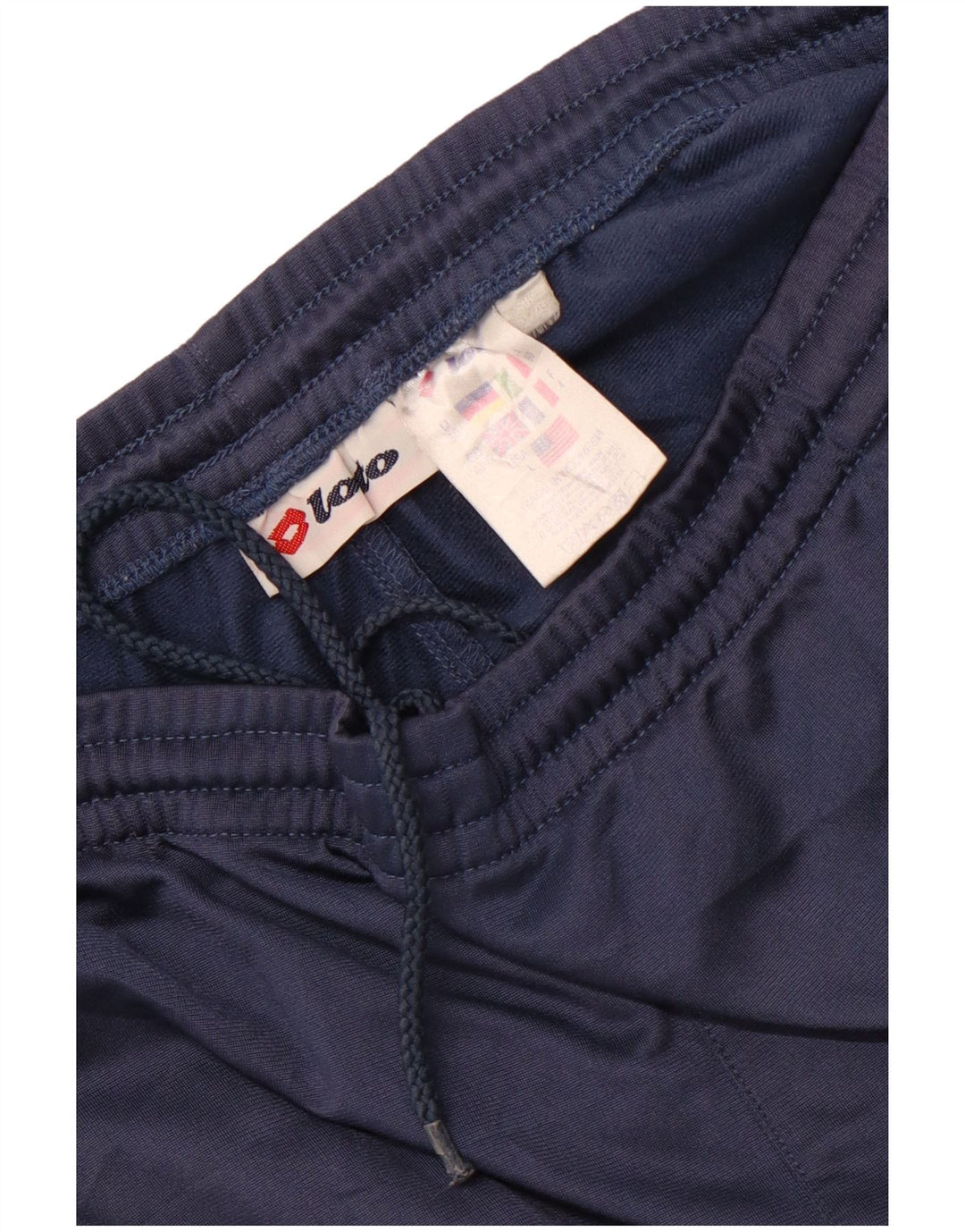 Lotto Herre sportsshorts UK 40/42 Large Navy Blue Colourblock Polyester