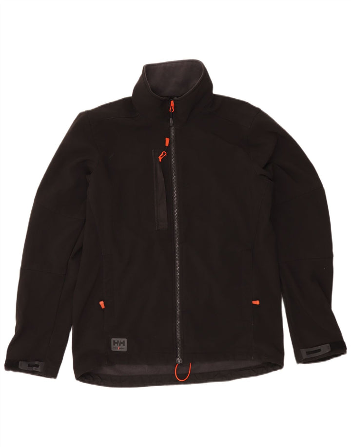 Helly Hansen Herre Windbreaker Jacket UK 38 Medium Sort Polyester