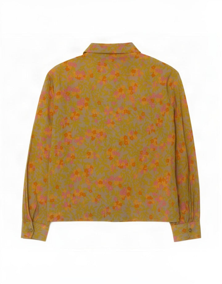 Grazia Dame Skjorte Bluse IT 44 Medium Multicolored Floral