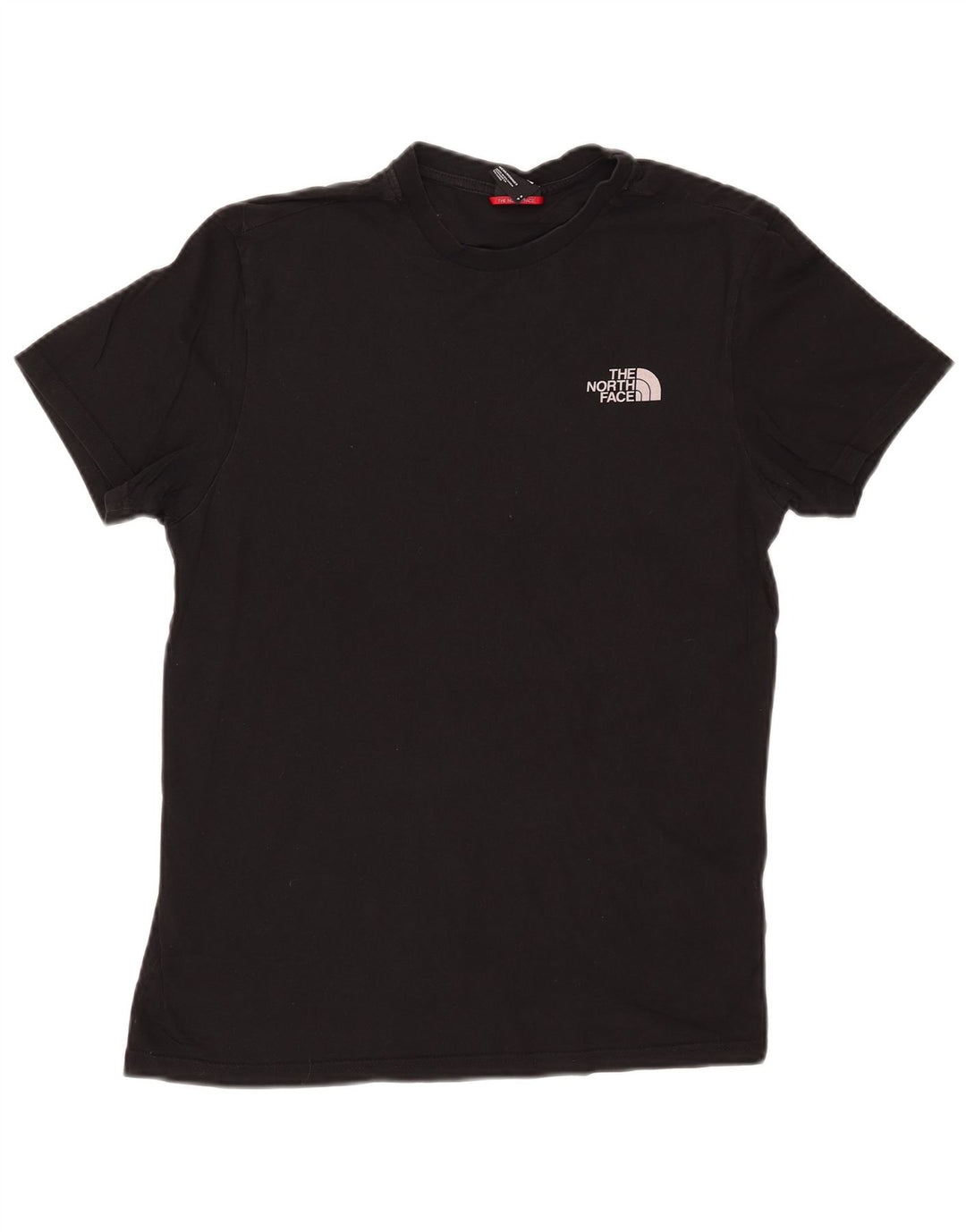 THE NORTH FACE Herre T-Shirt Top Lille Sort Bomuld