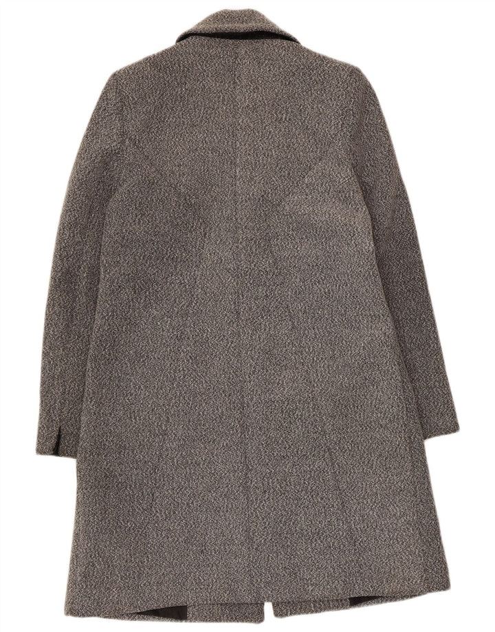 Oasis Womens Regular Fit Overfrakke UK 14 Medium Grey Flecked Polyester
