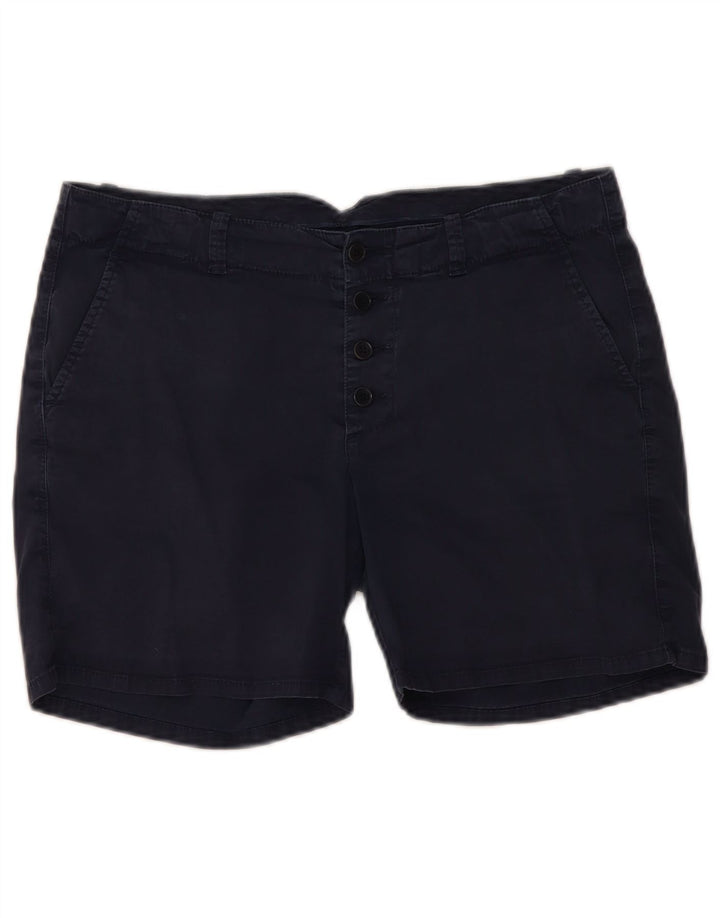 Liu Jo Chino Shorts til kvinder W34 Large Marineblå