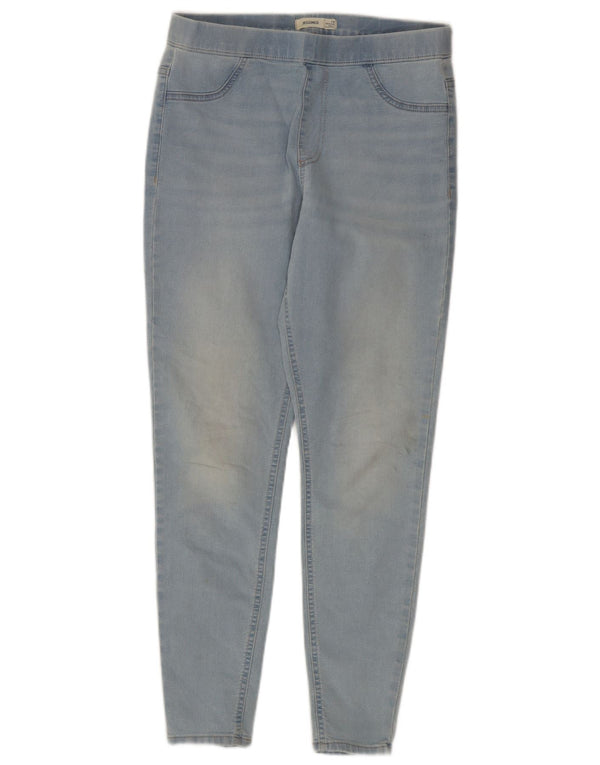 Marks & Spencer Dame Jegging Jeans UK 14 Large W34 L28 Blue Cotton