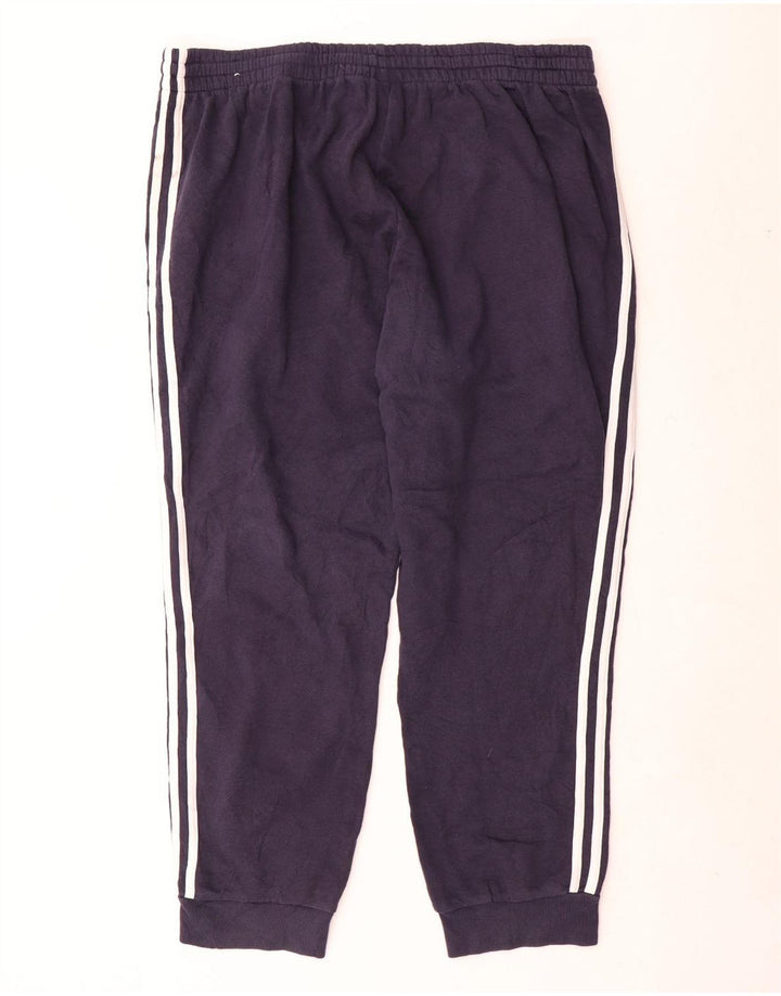 Adidas Herre træningsdragt Bukser Joggers 2XL Navy Blue Polyester