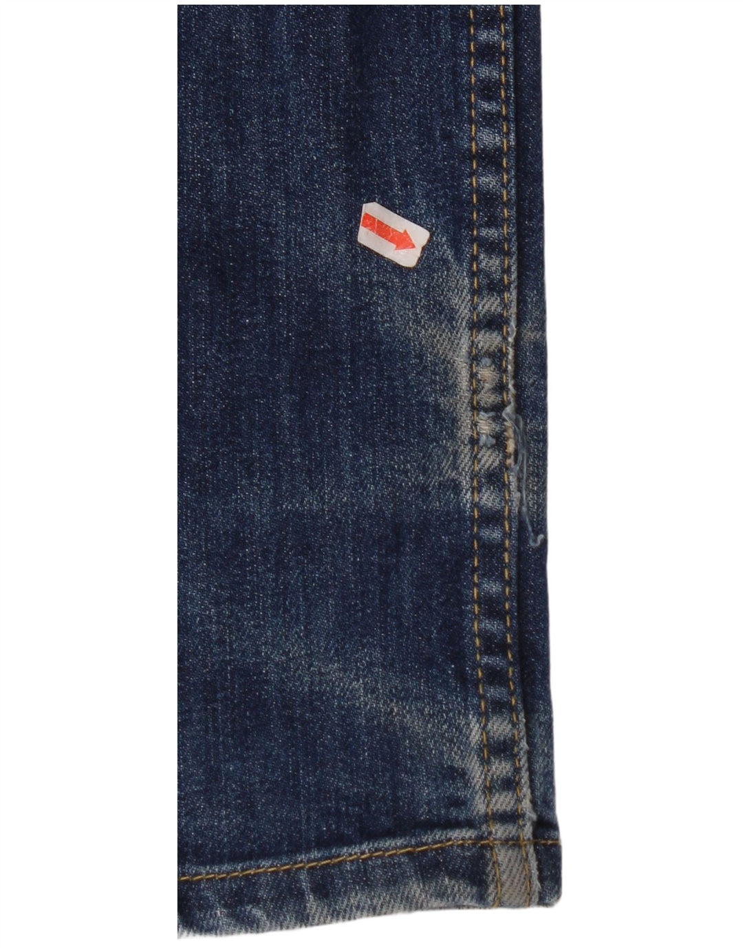 LEE Herre Brooklyn Straight Jeans W36 L36 Blå Bomuld