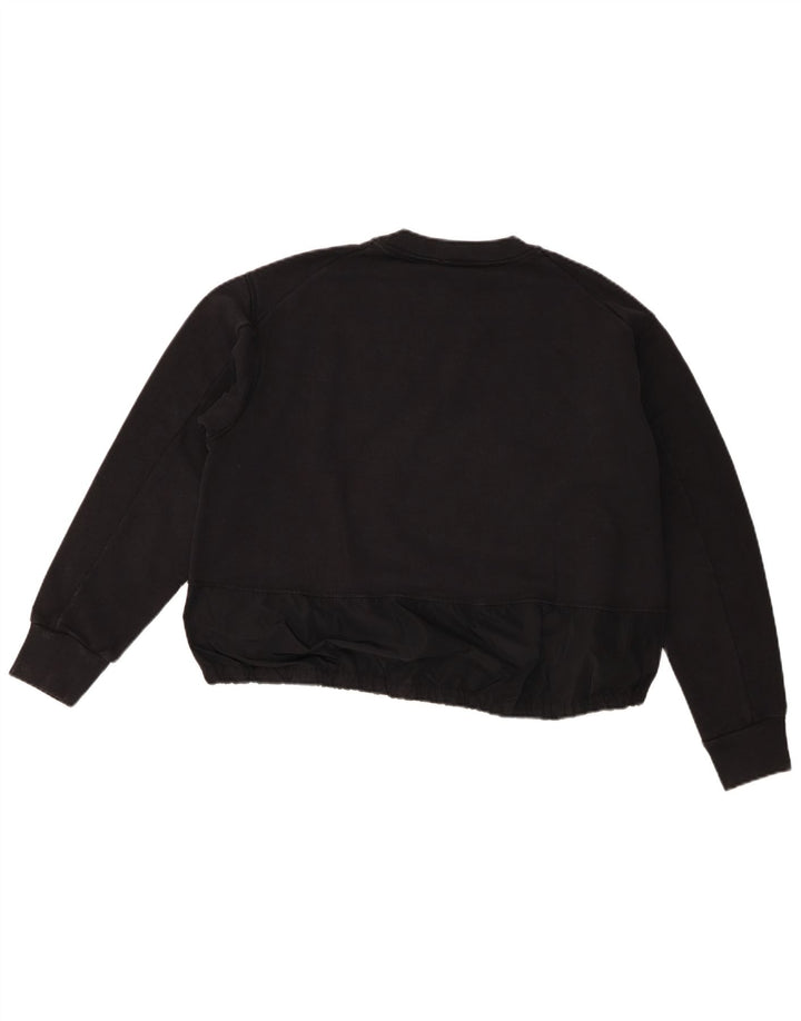 Dsquared2 piger Oversized grafisk beskæring sweatshirt trøje 15-16 år sort