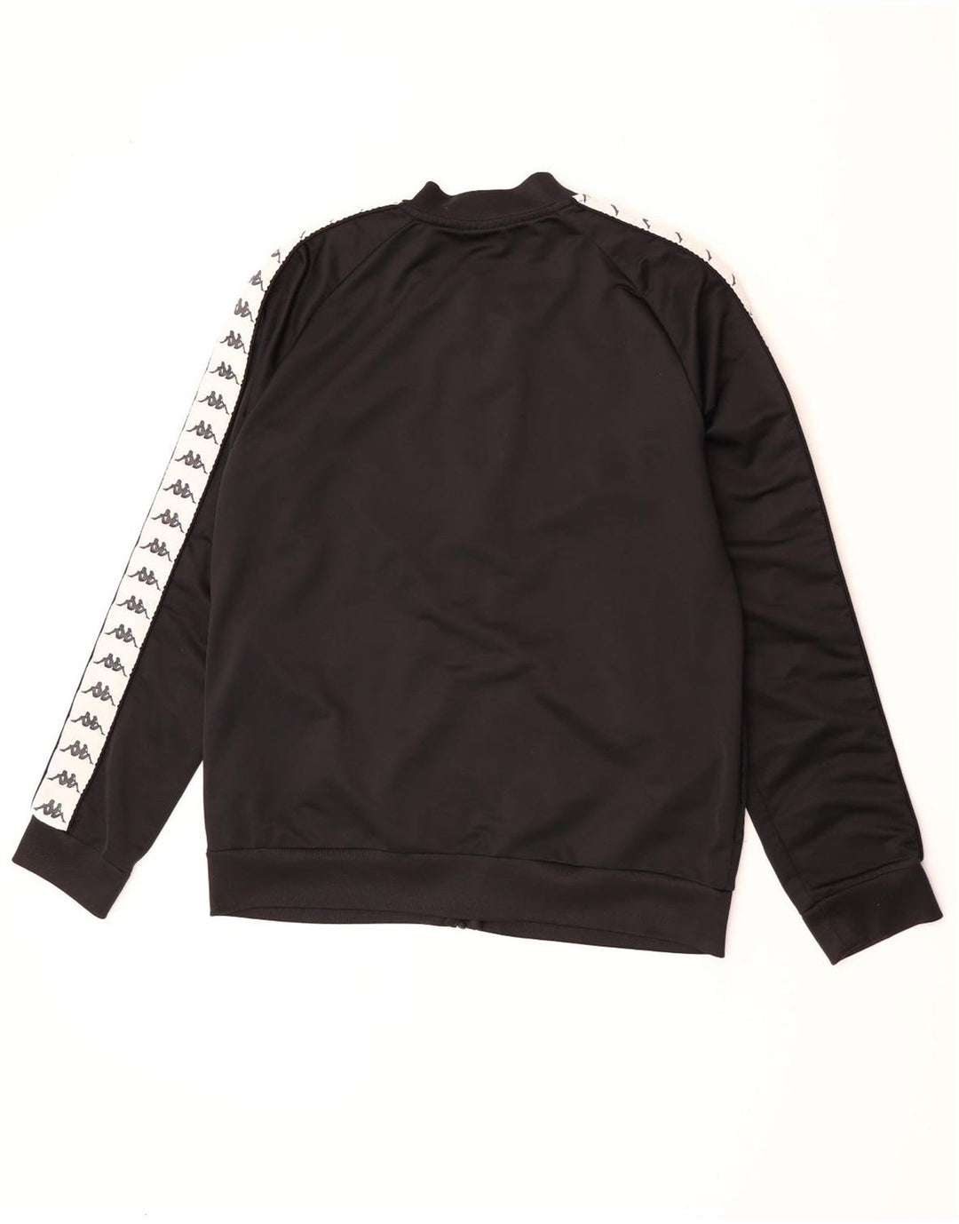 Kappa Herre grafisk træningsdragt Topjakke XL Sort Polyester