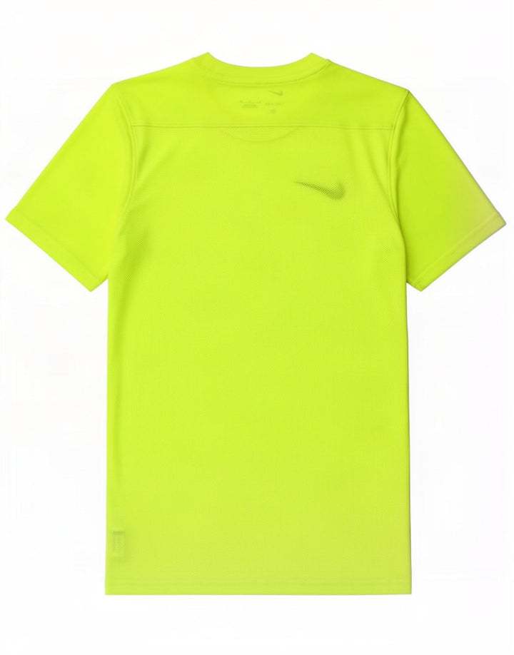 Nike Herre Dri Fit T-Shirt Top Lille Grøn Polyester
