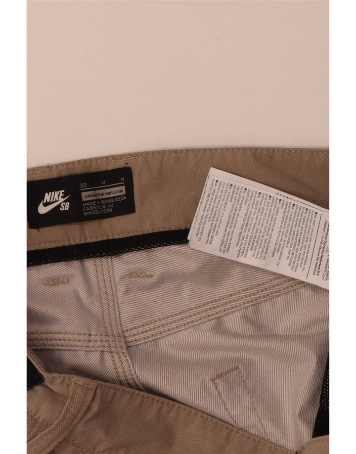 Nike Herre Regular Casual Shorts W32 Medium Beige Nylon
