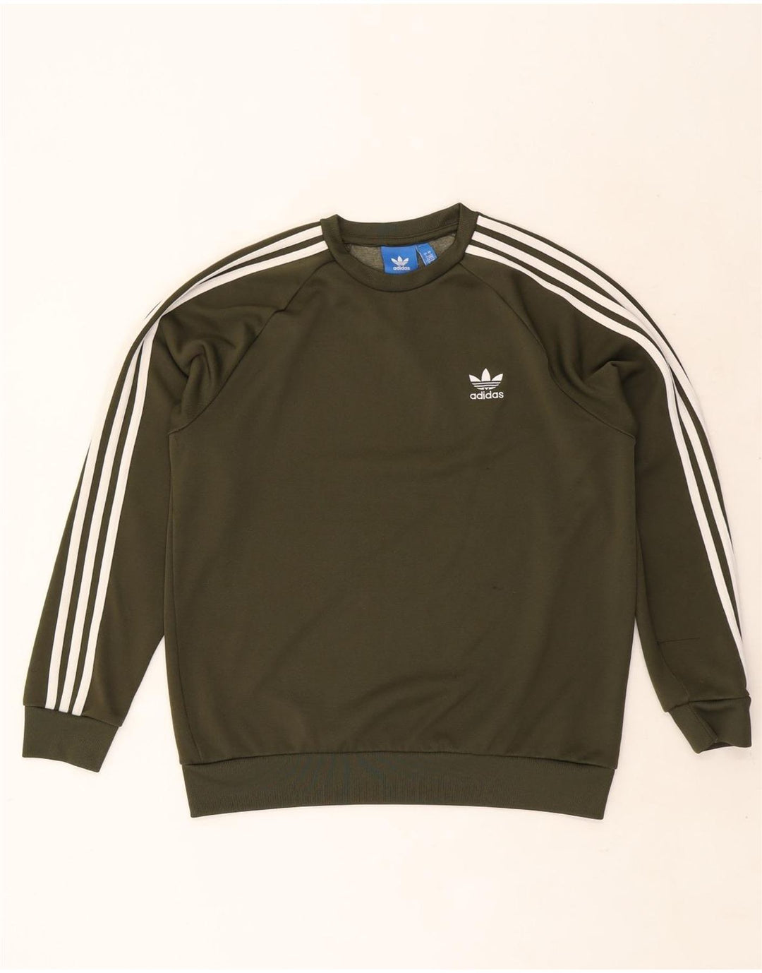 Adidas Sweatshirt Sweatshirt Stor Khaki Polyester til mænd