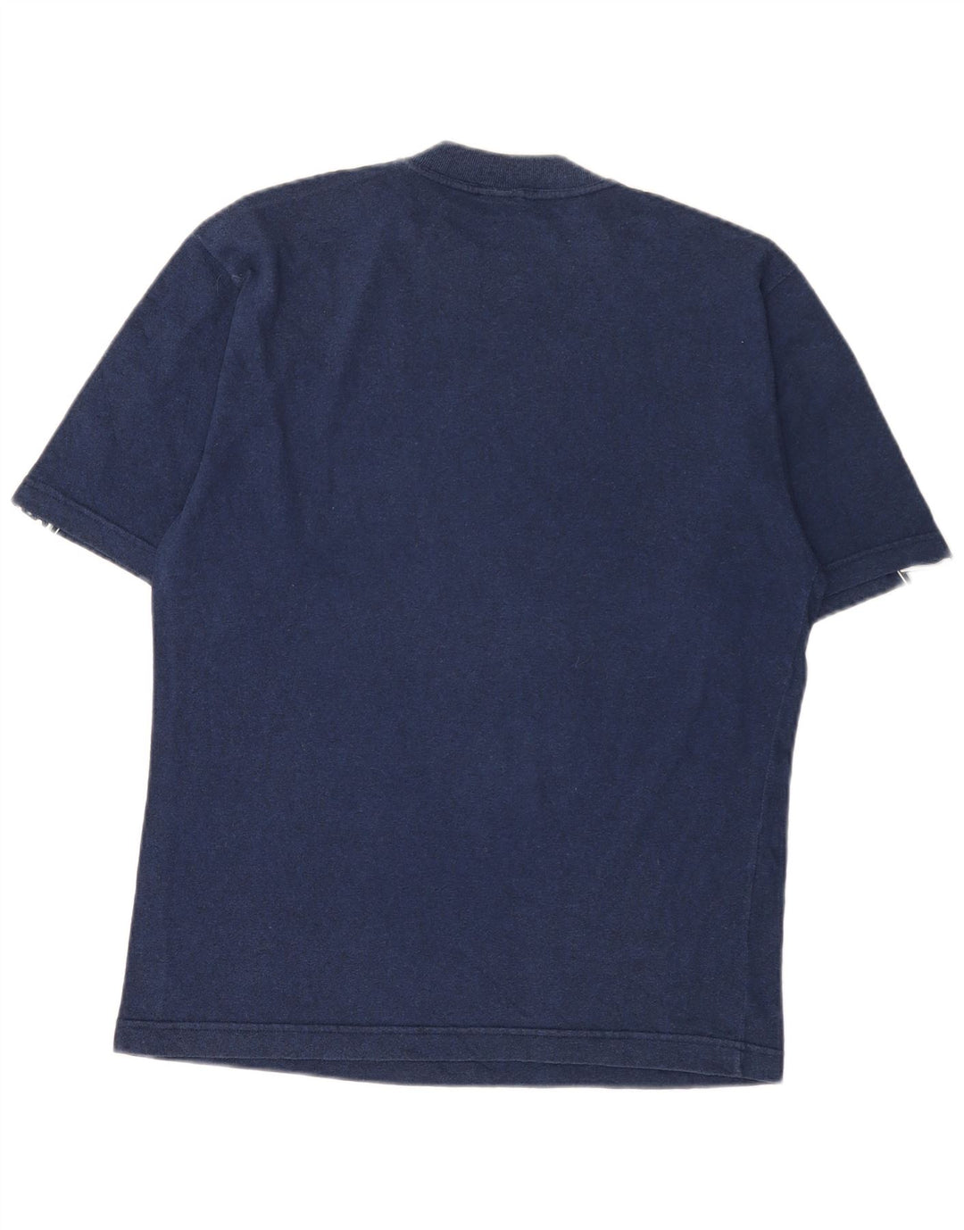 ASICS Herre grafisk T-shirt Top Medium Marineblå Colourblock Bomuld