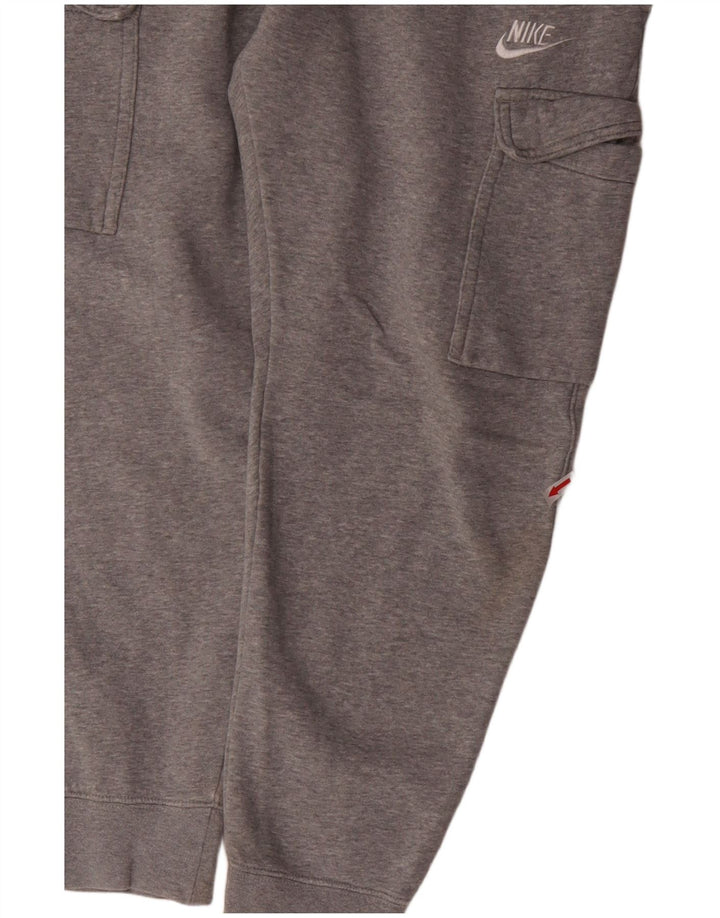 Nike Herre Cargo Træningsdragt Bukser Joggers Små Grå Bomuld