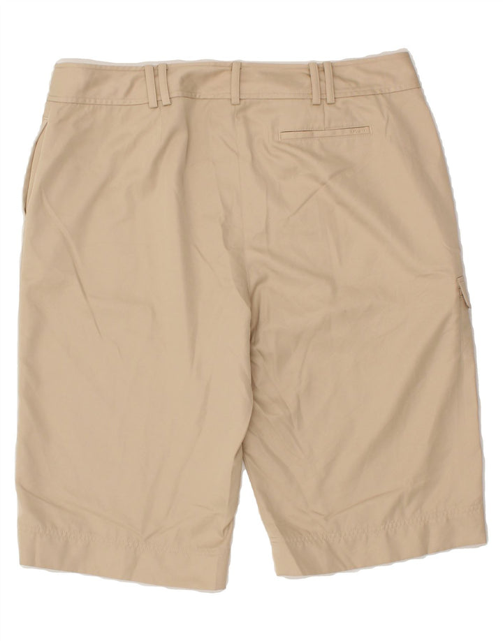 IZOD Womens Stretch Cargo Shorts US 16 2XL W36  Beige Polyester Vintage Izod and Second-Hand Izod from Messina Hembry 