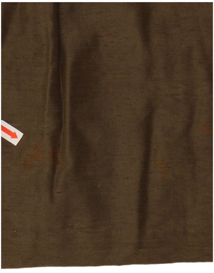 Vintage kvinders højtaljede mininederdel Medium W24 Khaki