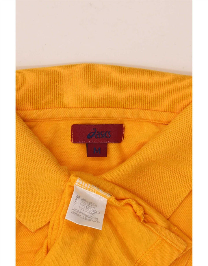 Asics herre poloshirt Medium gul bomuld