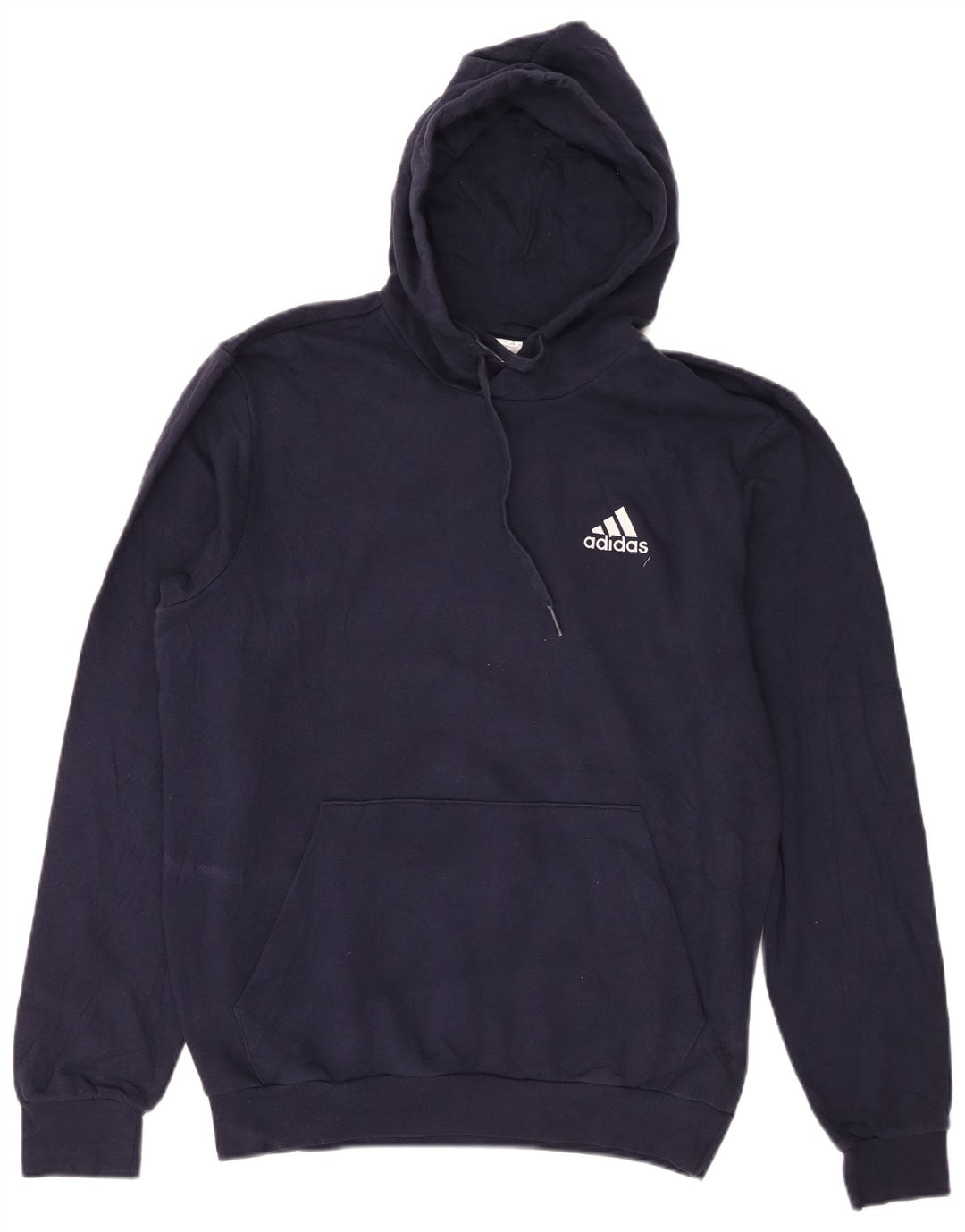 Adidas Herre hættetrøje Jumper Medium Marineblå Bomuld